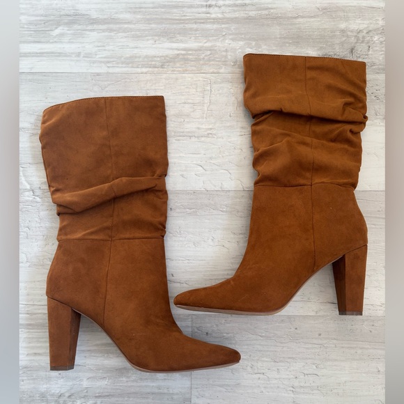 Banana Republic Factory Slouchy Boot in Tobacco Size 9 - Picture 1 of 14